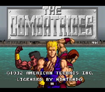 Combatribes, The (USA) screen shot title